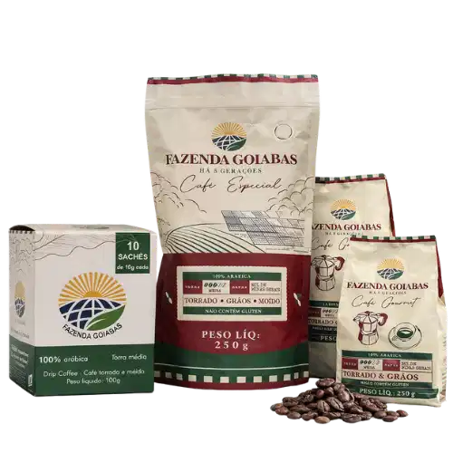 Logo Embalagens do Café Goiabas